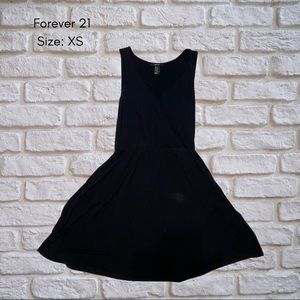 V-Neck Black Dress